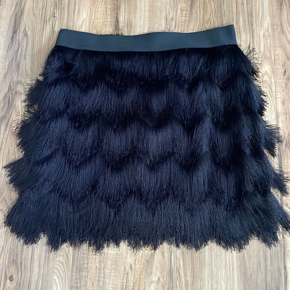 BCBG Fringe Skirt